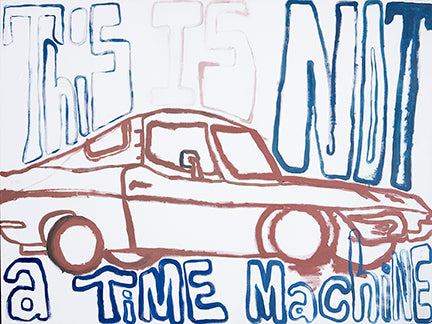 This is Not a Time Machine **archival print**